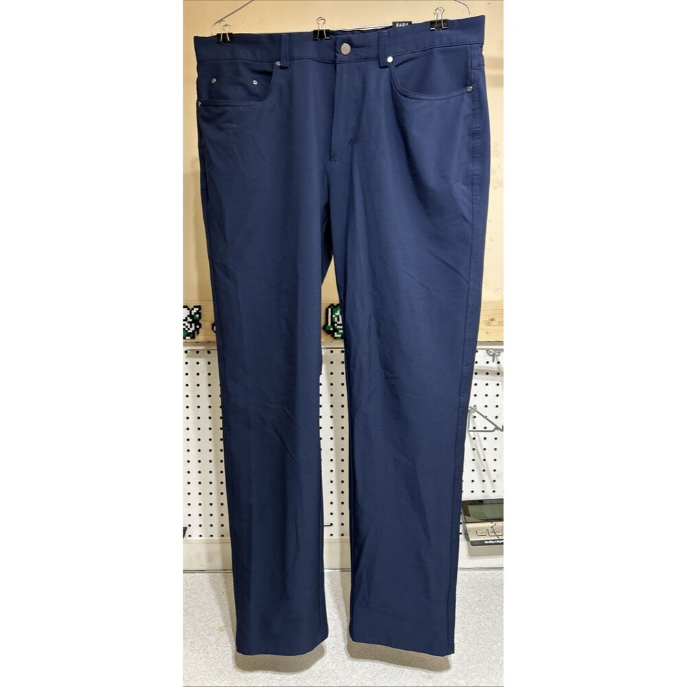 WORN ONCE! Greg Norman Men’s Ultimate 5 Pocket Pants, Blue, 34x29